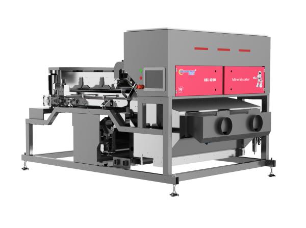 Quality Data Processing Software Ore Color Sorter 6 - 13 T/H Accuracy 99% for sale