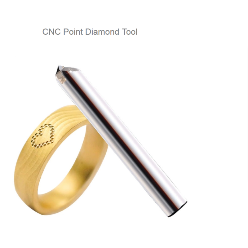 60mm Shank CVD ND Diamond Point Tool Milling Cutter