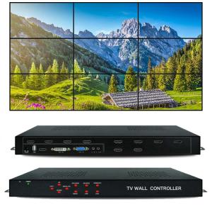 China Multi Format best hdmi 3x3 2x3 LCD Video TV Wall Controller HDMI video wall processor wholesale