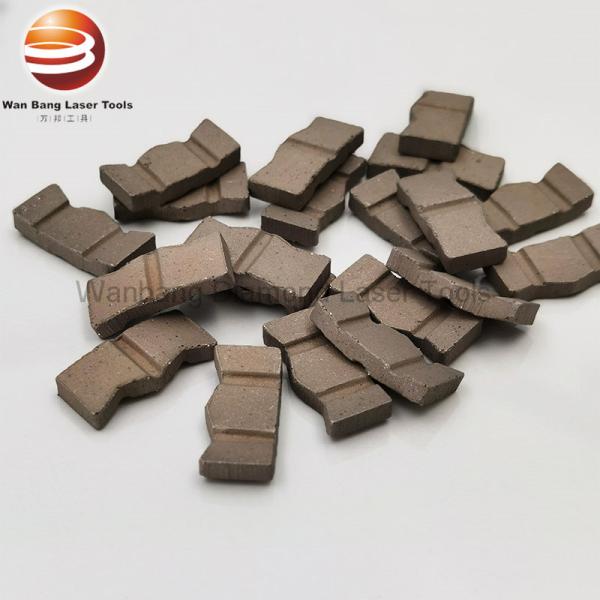 Quality Thickness 3.5mm Retipping Brazing Diamond Segment For Core Drill for sale