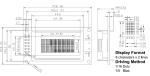 Professional 8x2 Character Lcd Display Module White LED Backlight RYB0802A
