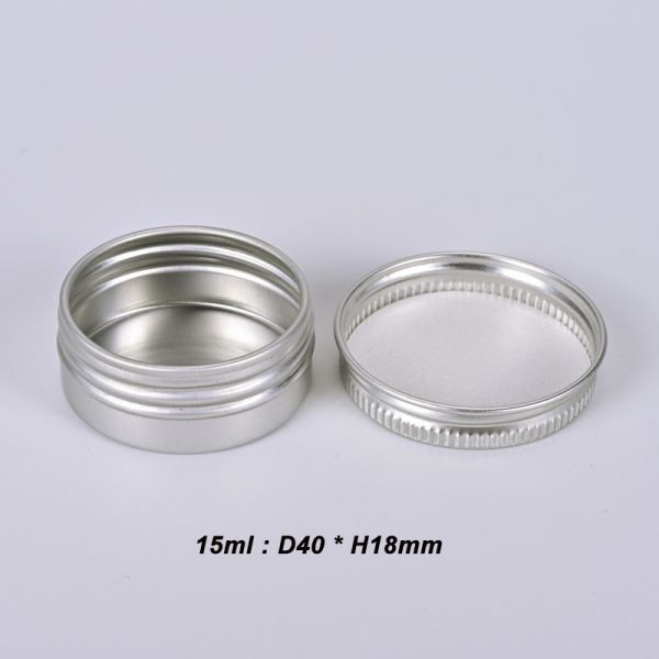 Custom Black Aluminum Candle Tin Metal Case for Solid Scented Candle 6 oz With Lids Food Storage Box Industrial Food