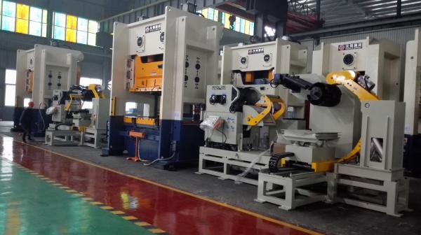Quality 130mm Height Metal Stamping Press Machine For Filter Housing Progressive Punching for sale