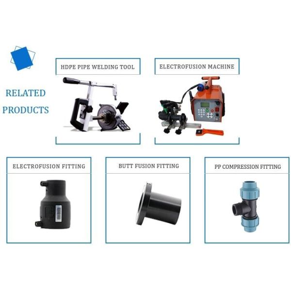 Pipe Fitting Welding Machine , 7.25KW Hdpe Electrofusion Welding Machine