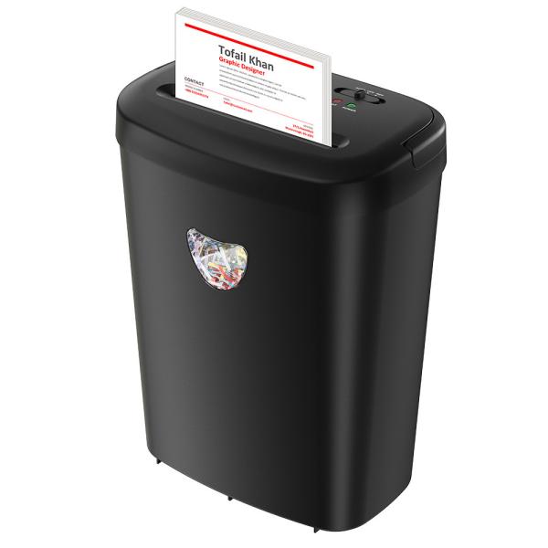 Quality 2m/Min Speed Cross cut 12 Sheets Commercial Office Paper Shredder 25L High Security CD228P for sale