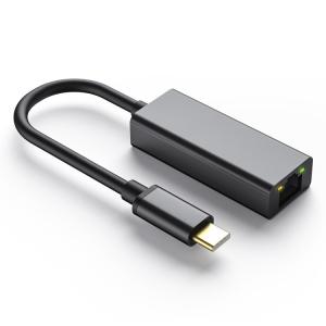 China Plug and Play USB 3.0 Type C Male to Gigabit RJ45 Ethernet Network Lan Adapter for Laptop Computer on sale