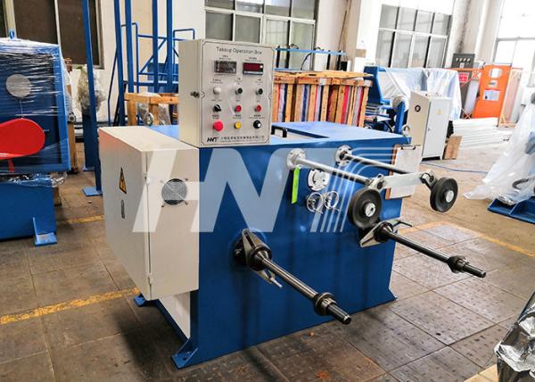 Quality Dual Reel Takeup Wire Spooling Machine with Double Shaft for sale