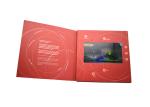 2GB Memory LCD Screen Greeting Card CMYK Printing Video Booklet