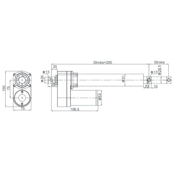 Industrial Linear Actuator
