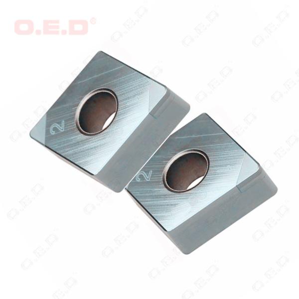 Quality CBN Inserts CCGW09T304 CCMT060204 TWO Tip PCBN Indexable Carbide Wood Turning Lathe Tools for sale