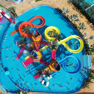 Interactive Design Adult Water Park Pirate Ship Playground Custom Size Accept