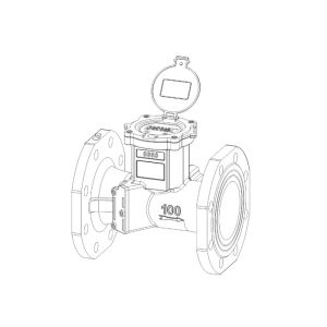 Ultrasonic Flowmeter Multi Jet Water Meter Dual Channel PN1.6Mpa