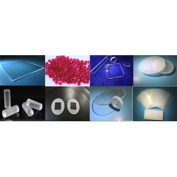 High Temperature Resistance Sapphire Components Blind Pit Sapphire Bearing Parts With Hole
