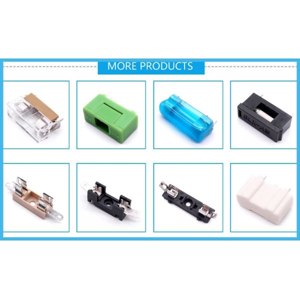 25A 32V 22AWG Cable PCB Mount Fuse Holder Mini Car Micro 2 Inline Fuse Block