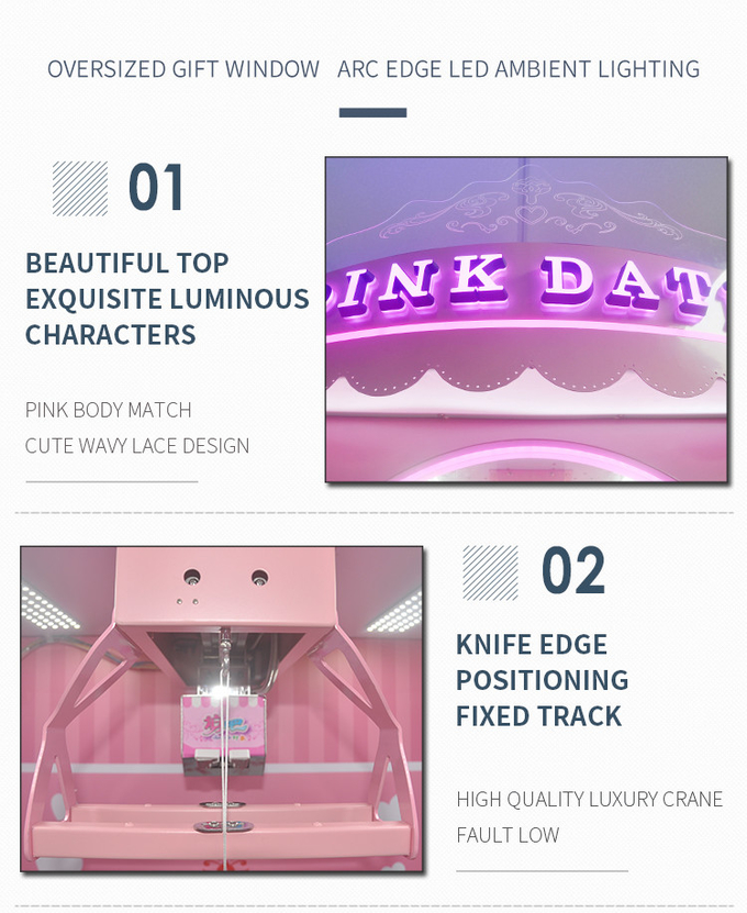 Amusement Park Coin Operated Games Skill Cut to Win Prize Arcade Game Machine Skill Cut Ur Prize