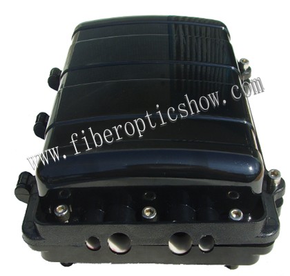 FTTH Sealed Inline Fiber Optic Splice Closure of 2 Hingeable Shells