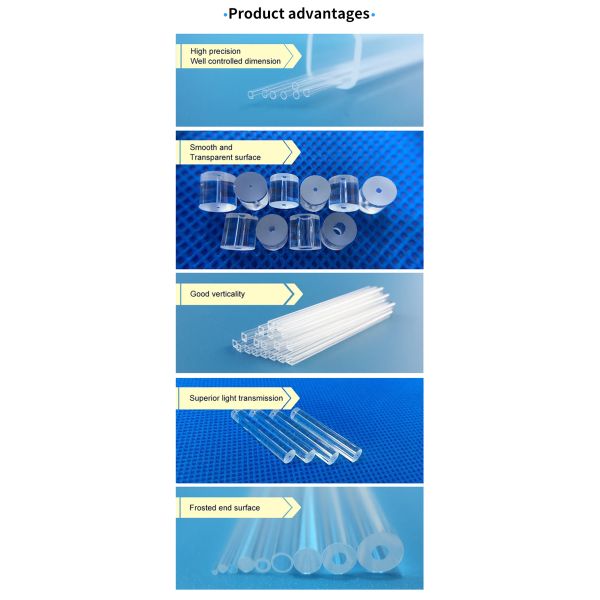 Custom Sized Clear Borosilicate Capillary Glass Tube Perfect Solution For Performance