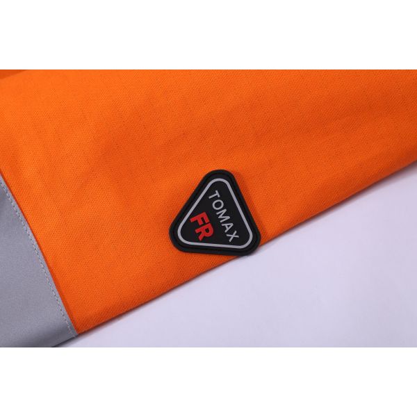 FR Anti Statics Arc Flash Resistant Work Overall Resistant To 50 Times Industrial Laundry