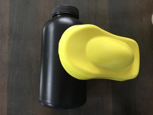 Quality Water Based Paint Peelable Rubber Coating Yellow Color 1L Packing  Paint for sale