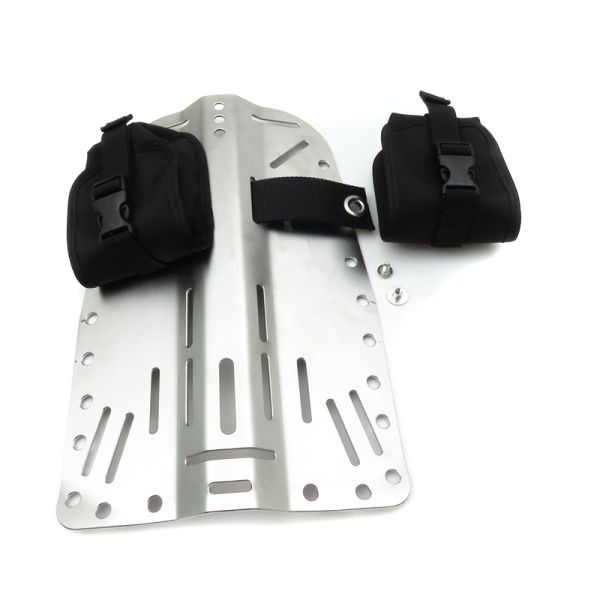 Adjustable Bcd Pouch 1KG 2KG Scuba Diving Weight Pocket For Underwater Snorkeling Surfing