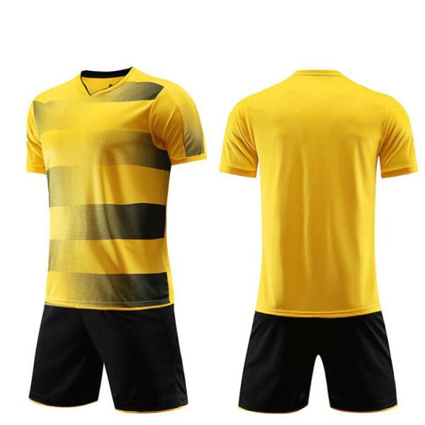 Quality Custom School Football Soccer Uniforms Soccer Jersey Set Uniforms for sale