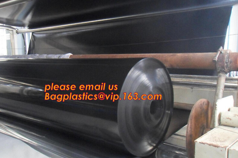 HDPE Geomembrane for Stock Water Tanks Liner,seepage-proofing HDPE film, 00:10 Fish Farm Pond Liner HDPE Geomembrane p