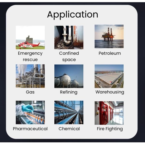 12 Hours Continuous Operation Portable Multi Gas Analyzer O2 0-30% Wireless Gas Detector