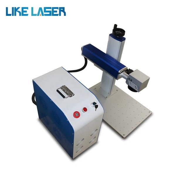 Quality Garment Shops Mini Metal Lathe Laser Marking Machine with and Marking Speed 0-7000mm/S for sale