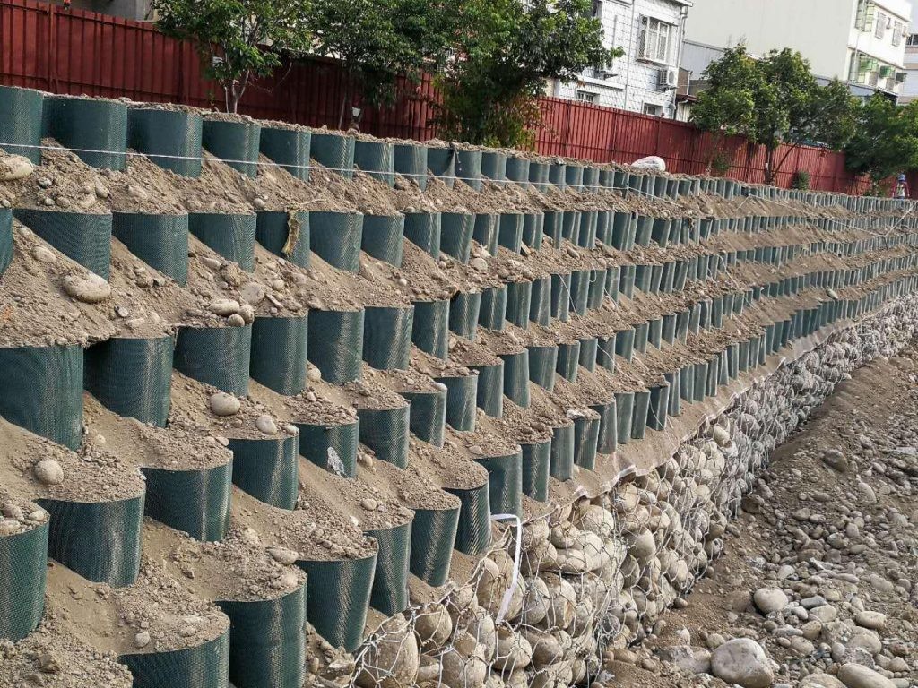 Anti Erosion Perforated Hdpe Slope Protection Geocell Fabric 1.5mm