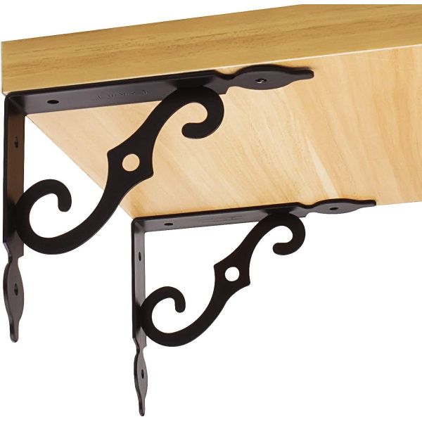 5mm Thickness Steel Q235 Ladder Style Ceiling Mounted Floating Shelf Brackets