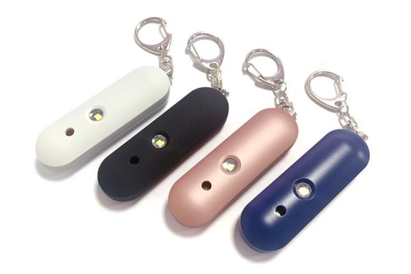 Quality Self Defense 130DB Safety Alarm Keychain With LED Flashlights for sale