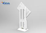 Small Size Rotate Monitor Display , Touch Screen Floor Standing Digital Signage