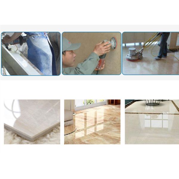 Durable Wet Dry Diamond Floor Pads , Flexible Diamond Polishing Pads For Granite