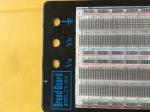 Student DIY Transparent Soldered Breadboard 1660 Points 2 Terminal Strip