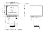 SPI ILI9342C Serial Port Dots Matrix Touch Screen TFT Display 2.31 Inch IPS LCD