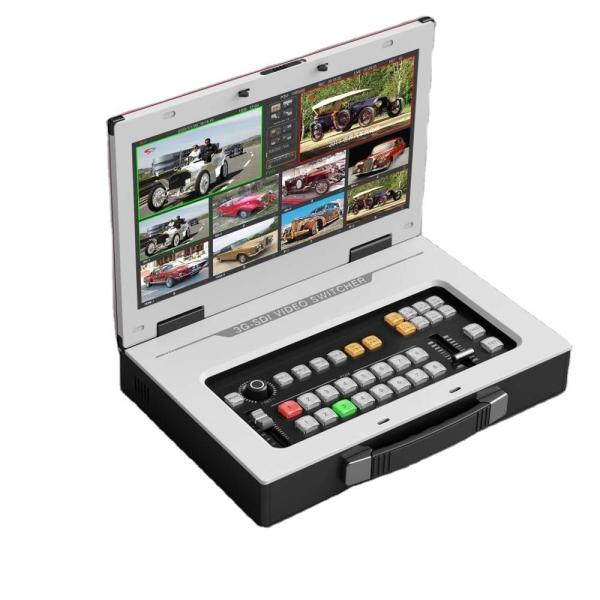 Quality 8 Channel HD Video Switcher For Church Live Streaming With IPTV Support And IP Output for sale