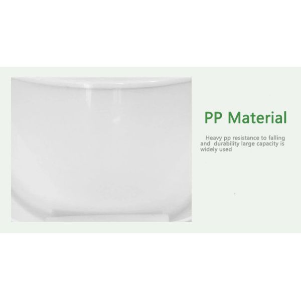 20L Yellow and White Color Plastic Honey Bucket Tank Without Honey Gate for Storing Honey