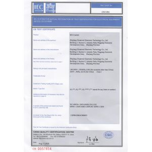 Zhejiang Chuanwei Electronic Technology Co., Ltd. Certifications