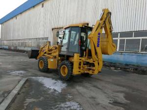 China Compact Structure Mini Tractor Backhoe Loader With Weichai Engine wholesale