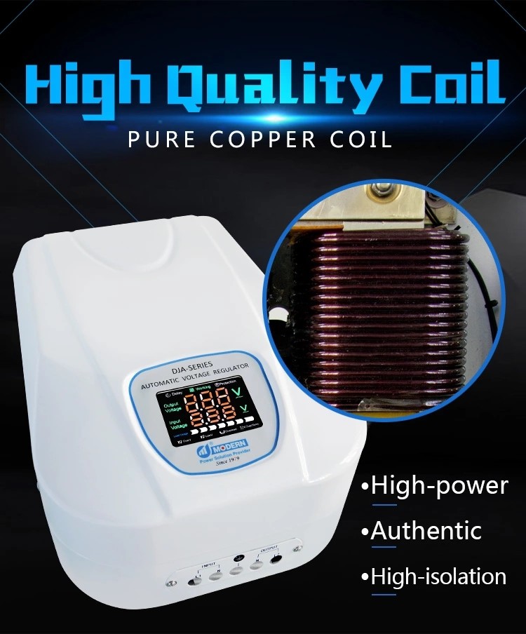 Wall Mounted Automatic Voltage Regulator AVR 12KVA Single Phase
