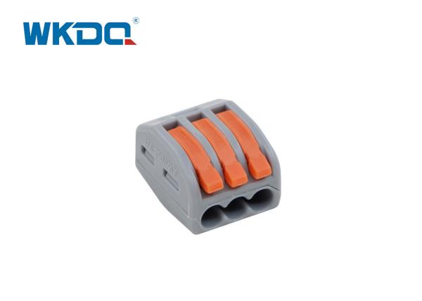 Quality 222-413 Push-in Terminal Block Quick Push In Wire Connectors PCT 223 High Quality for sale