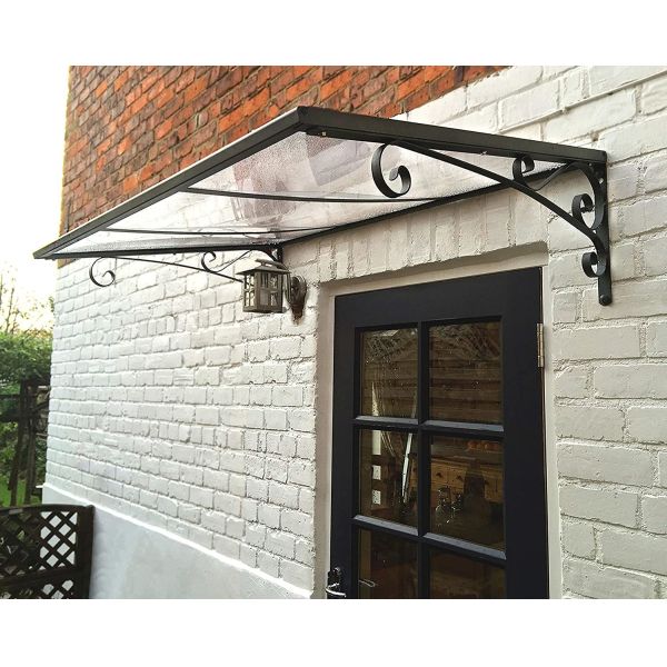 Outdoor 100cm Solid Sheet Door Window Awning Canopy