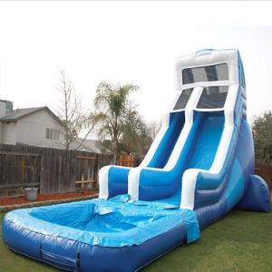 China Customized Inflatable Slide Pool Bouncy Castle Inflatable Combo on sale
