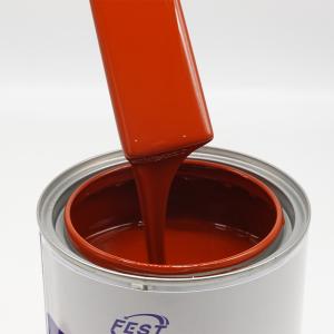 China Metallic Red Automotive Paint For Car Automotive Refinish Paint wholesale