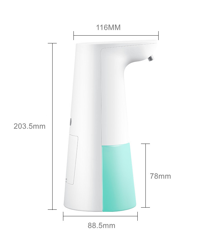 ABS Bathroom Foam Soap Dispenser 250ML 0.25S Automatic Touchless
