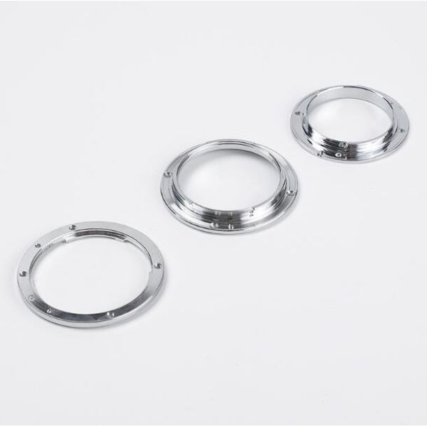 ISO9001 CNC Turning Aluminum Parts For Optical Instruments Lens Aperture