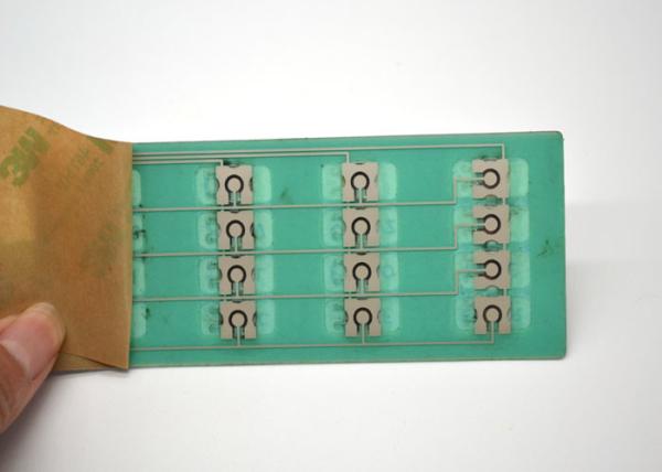 Quality Waterproof Membrane Switch Board , Non Tactile Custom Membrane Keyboard for sale