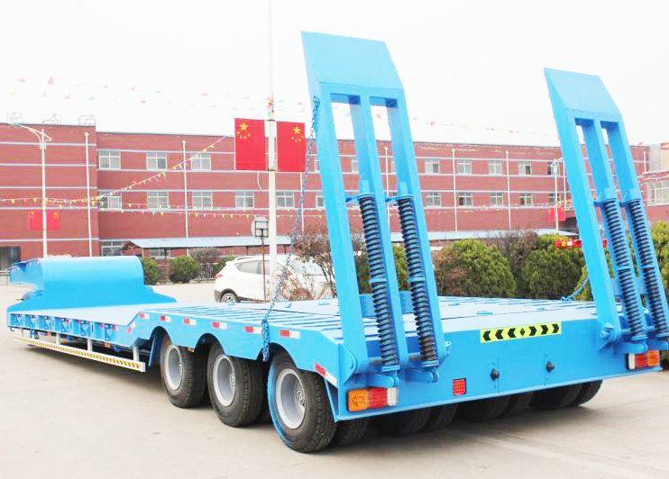 Semi-Trailer Hydraulic Axis Steerable Cast Semi Trailer for Multi Axles Bridge Girder Transport