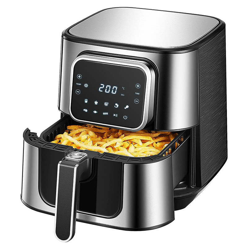 1800W 12L Digital Air Fryer Oven Oilless Cooker Multi function Toaster With 12 Cooking Recipes