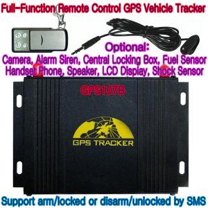 China GPS107B All-In-One AVL GPS Vehicle Tracker W/ Photo Snapshot, Remote-Control &amp; 2-Way talk wholesale